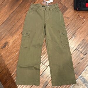 Express Olive Cargo Pants